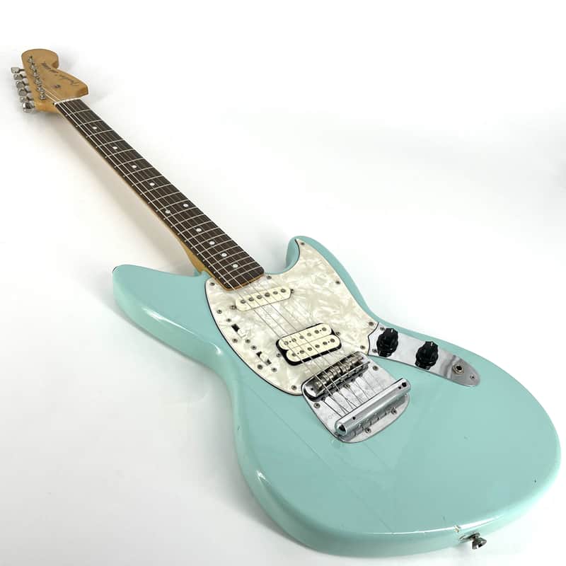 1996 Fender Kurt Cobain Japan Jagstang – 50th Anniversary - Sonic Blue image 1
