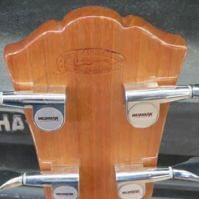 Washburn AB-20 1990s - Gloss Natural Wood With Washburn Case image 9