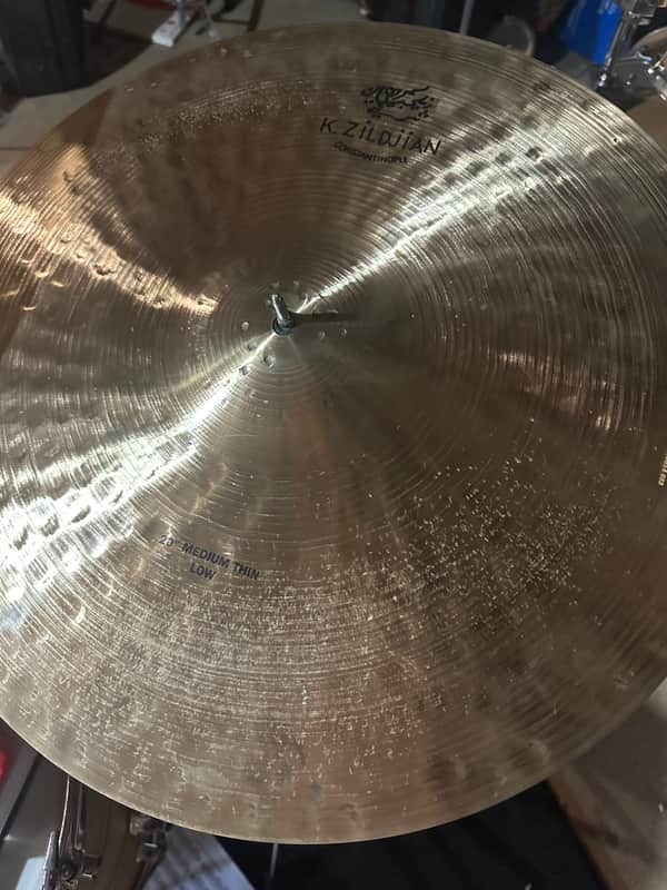Zildjian 20" K Constantinople Medium Thin Low Ride Cymbal 2003 - Present - Traditional image 1