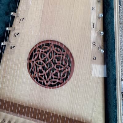 Unicorn Strings "Renaissance" 30-String Bowed Psaltery- Complete Kit w/ Birch Case image 3