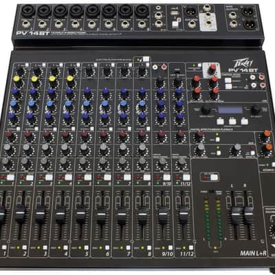 Peavey PV 14 BT 14 Channel Compact Mixer with Bluetooth image 1