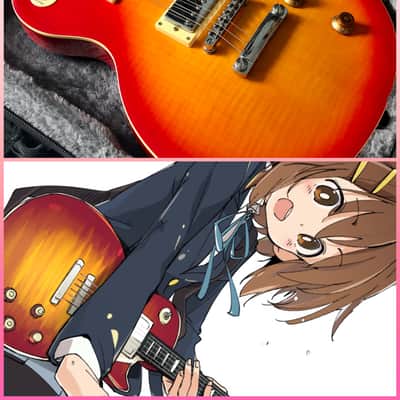 🍰yui kon guitar🍰平沢唯K-on! guitar Yui Hirasawa LesPaul standard
