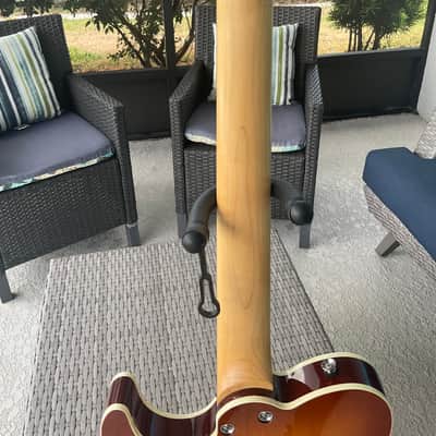 Fret-King Country Squire Semitone De Luxe Honeyburst Telecaster thinline type electric guitar image 7