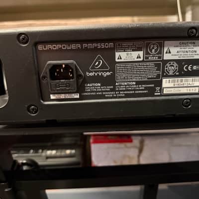 Behringer Europower PMP550M 5-Channel 500-Watt Powered Mixer 2010s - Standard image 8