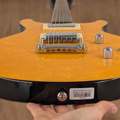 Daisy Rock Elite Double-Cut Electric Guitar - Yellow - Used image 8