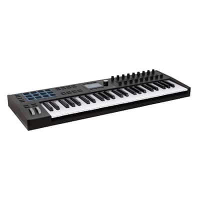 Arturia KeyLab Mk3 49 Keyboard MIDI Controller with DAW Integration, Enhanced Keybed, Visual Interface, 360-Degree Touch-Sensitive Potentiometers, Faders, Robust Wood and Aluminum Casing (Black) image 2