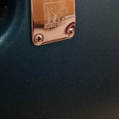Music Man Silhouette SUB1 USA - Teal Green Dimebag Signature Duncan American Guitar image 7