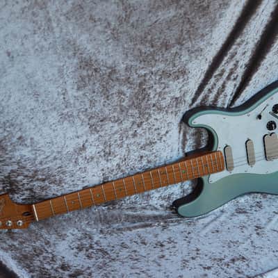 Build to Order GB Liuteria Traditional Strato Vegatrem pearl grey/green image 16