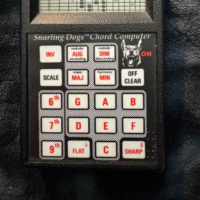 Snarling Dogs Chord Computer - Rare find! image 2