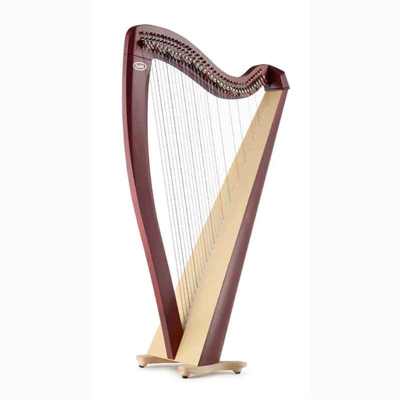 Salvi T2 Lever Harp - Mahogany image 1