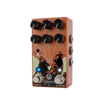 Walrus Audio Monumental Harmonic Stereo Tremolo-Orange image 3