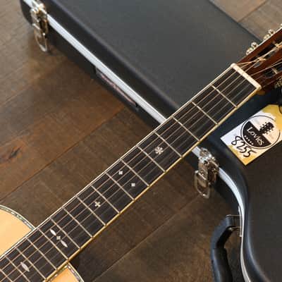 Blueridge BR-371 Historic Series Natural Acoustic Parlor Guitar + Hard-Case image 3