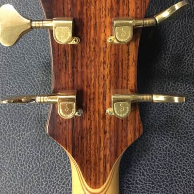 Alembic Stanley Clarke Artist Bass Left Handed 1987 Mahogany image 7
