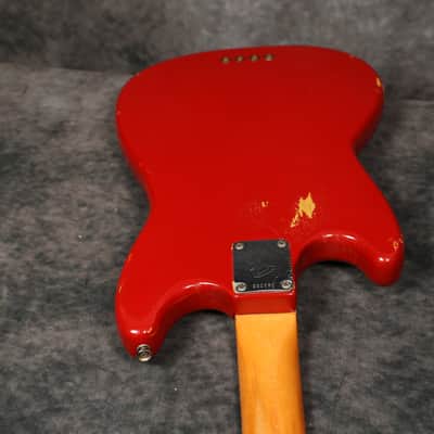 1967 Fender Mustang Bass - Dakota Red - OHSC image 12