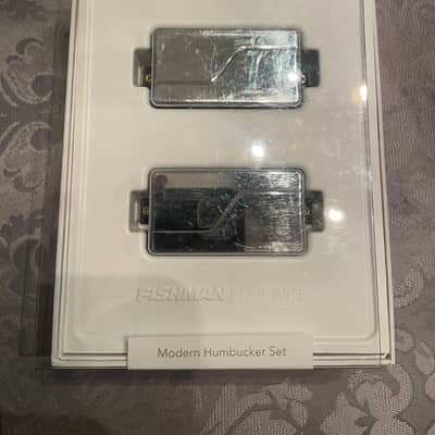 Fishman Modern Humbucker PRH-MHB-SB2 Nickel-Pickup Set 2010s - Chrome image 3
