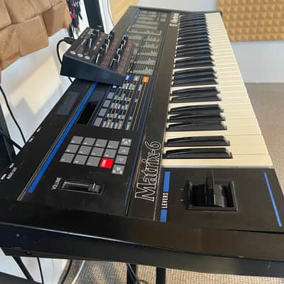 Oberheim Matrix 6 61-Key 6-Voice Synthesizer 1985 - Black image 3