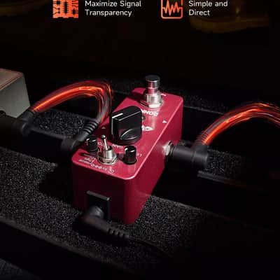 Donner Morpher Distortion Effects Pedal 3 Modes Natural Tight Classic 80s Metal (US Stock) image 6