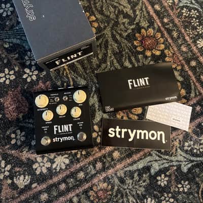 Strymon Flint Reverb and Tremolo V2 2022 - Present - Black image 1