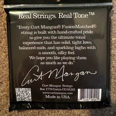 Curt Mangan 9.5-44 Nickel Wound Fusion Matched Strings ( 2 sets and 3 singles , Unopened ) image 3