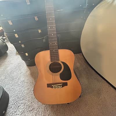 Morris B-28 12-String Acoustic Guitar Made in Japan w/ Hard Case image 5