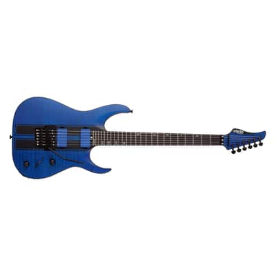 Schecter Banshee GT-FR 6 - Ebony Fingerboard, Satin Trans Blue image 4