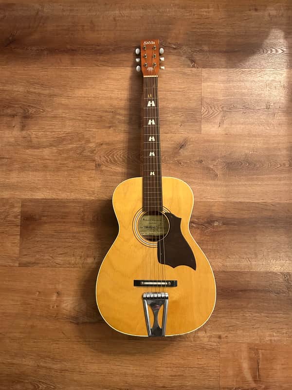 Harmony H-6128 1970s - Natural (Strung Lefty) image 1