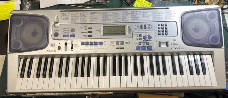 Casio CTK-591 - 61 Key Digital Piano image 1