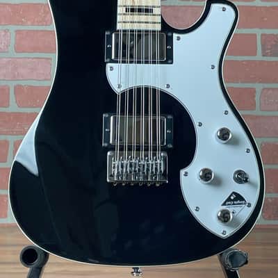 Schecter Stargazer-12-String Electric Guitar - Gloss Black (New-Old Stock) image 2