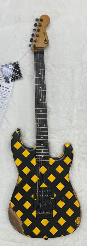 Charvel Super-Stock SD1 H FR EB Guitar, Ebony Fingerboard, Diamond Life Finish image 1