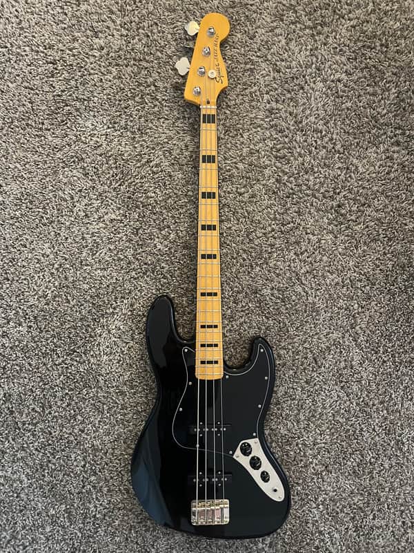 Squier Classic Vibe '70s Jazz Bass (PLEK / Fret Level & Crown / Professional Setup) image 1
