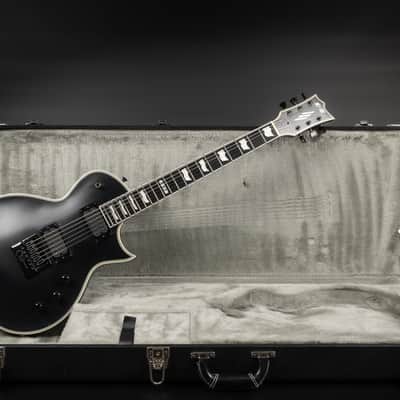 2019 ESP E-II Eclipse ET - Black Satin | Japan Singlecut Evertune Bridge Set Thru Seymour Duncan Sentient Pegasus Pickups 3.69kg | OHSC image 2