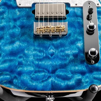 Suhr Custom Classic T 2026 - Aqua Blue Burst image 6