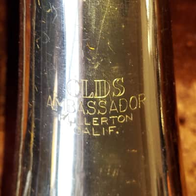 Olds Ambassador Trombone, USA, Brass with Case and Mouthpiece image 17