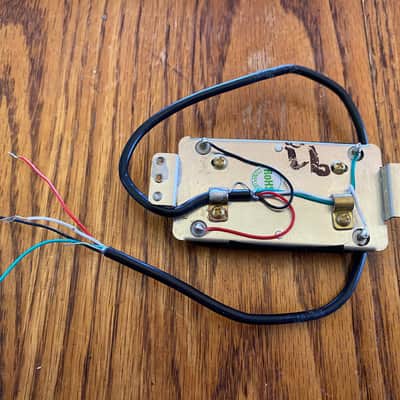 Fender Player Strat Bridge or Neck Humbucker Pickup Alnico 2 White 7.6k image 4