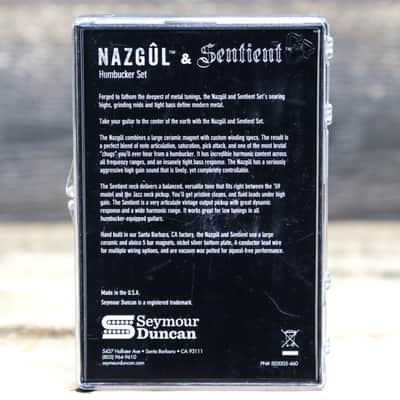 Seymour Duncan Nazgul & Sentient 6-String Modern High Output Humbucker Pickups image 2