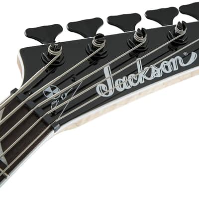 Jackson X Series Signature David Ellefson Concert Bass CBX V. Laurel FB, Quicksilver image 6