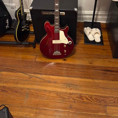 Epiphone Jack Casady Signature Bass Sparkling Burgundy image 2