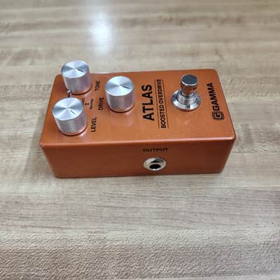 GAMMA Atlas Boosted Overdrive Guitar Effects Pedal - Orange image 7