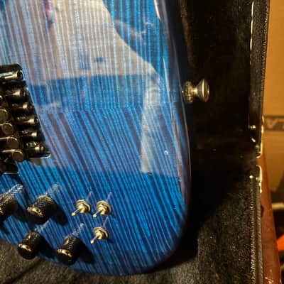 Kiesel Jason Becker JB200C Bluey Left Handed Electric Guitar w Case image 4