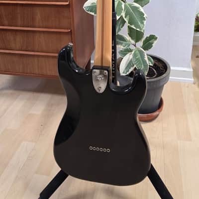 1977 Fender Stratocaster HT LEFT HAND Hardtail American Vintage 70s 1970's USA Lefty Handed Strat Custom DiMarzio Rosewood Black Aged Roadworn Relic LH Guitar image 4