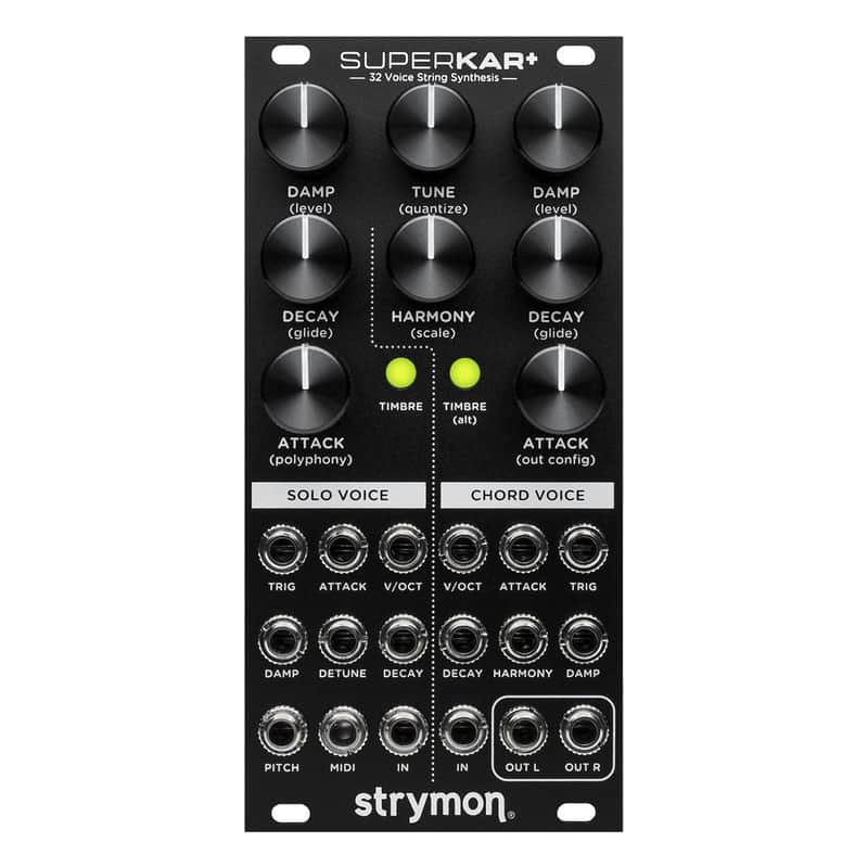 Strymon SuperKar+ Eurorack Synth Voice Module image 1