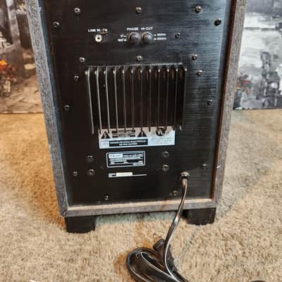 TEAC TEAC LSR-100B subwoofer 90s - Black ash image 4