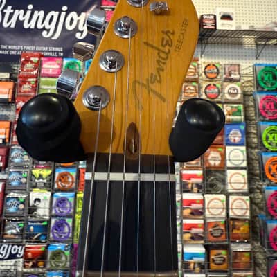 Fender American Ultra II Telecaster with Ebony Fretboard - Texas Tea image 4