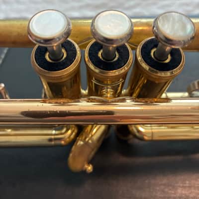 Yamaha YTR-6310Z Bobby Shew Custom Z Trumpet 2010s - Lacquered Brass image 4