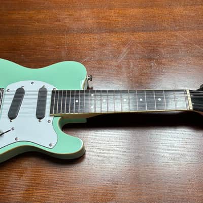 Eastwood Mandocaster 12 2010s - Seafoam Green image 2
