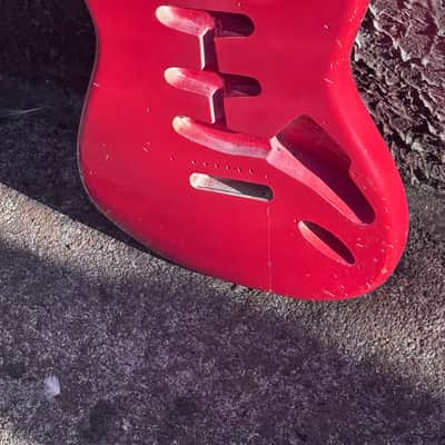 Fender Stratocaster 1964 – Original Pre-CBS BODY & NECK – Brazilian Rosewood / Clay Dots image 16