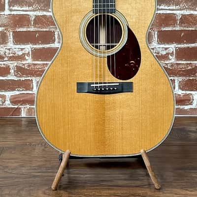 Huss and Dalton TOM-R Custom 2021 Natural, Thermo Cured Red Spruce & Indian RW (Authorized Dealer) image 1