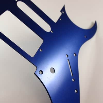 Blue Anodized Aluminum pickguard fits Ibanez (tm) RG550 Jem RG HSH image 4