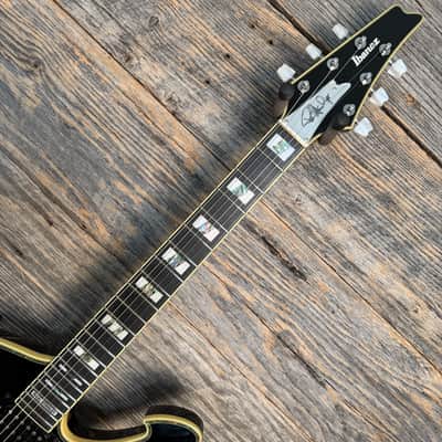 Ibanez PS10BK Paul Stanley Signature Electric Guitar - Black image 3