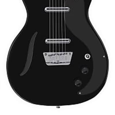 Danelectro '56 Vintage Baritone Electric Guitar (Black), New D56VBAR-BLK image 1